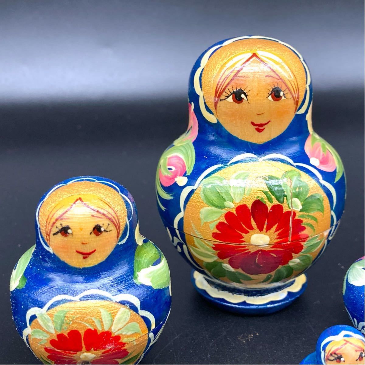 お値下げ】ロシア製 マトリョーシカ 15個 花柄 【公式通販】