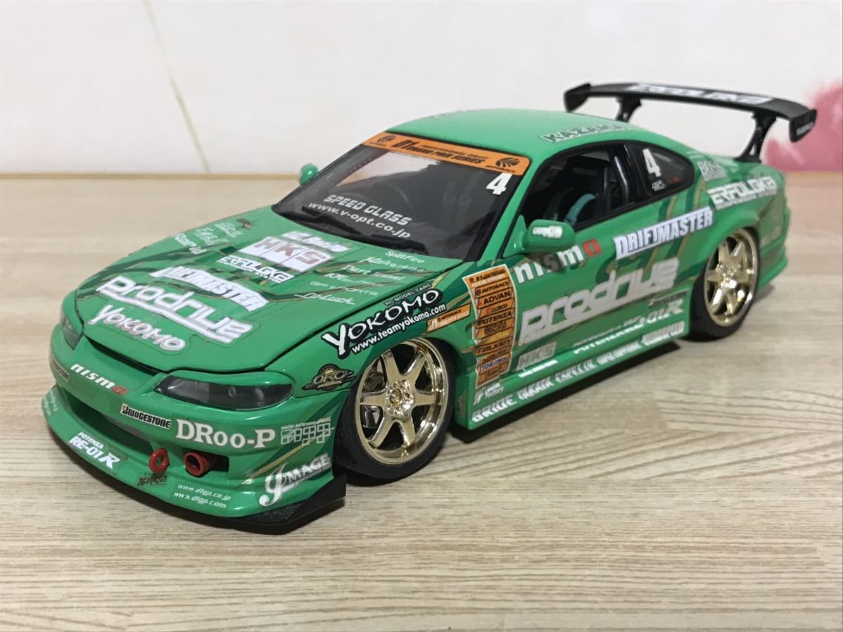 ミニカー 1/24 Hotworks KEI OFFICE D1 Silvia S15 Kei Office Nissan
