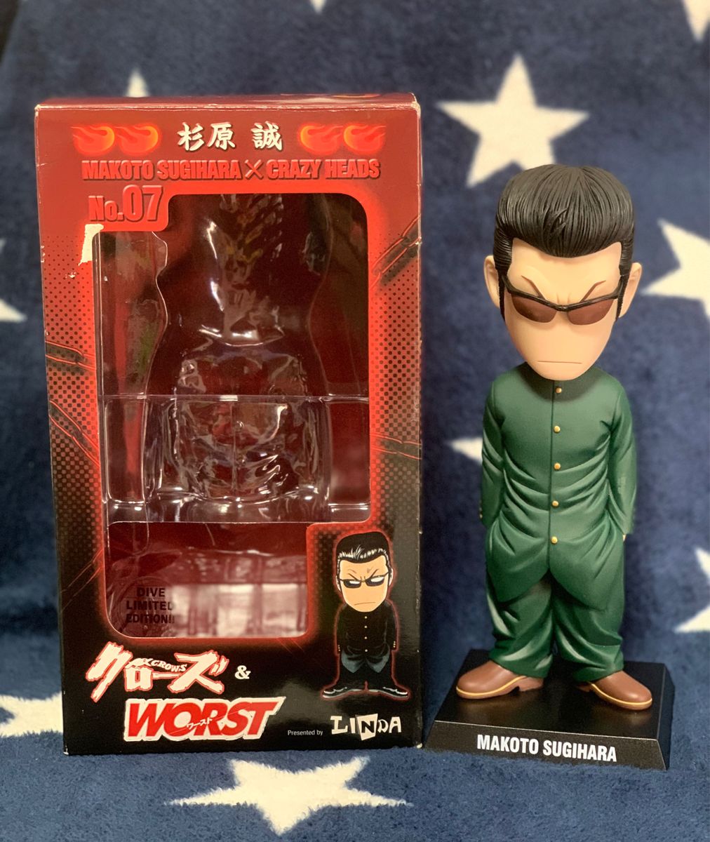 未開封☆クローズ&WORST CRAZY HEADS 林田恵 リンダマン 象牙 未開封