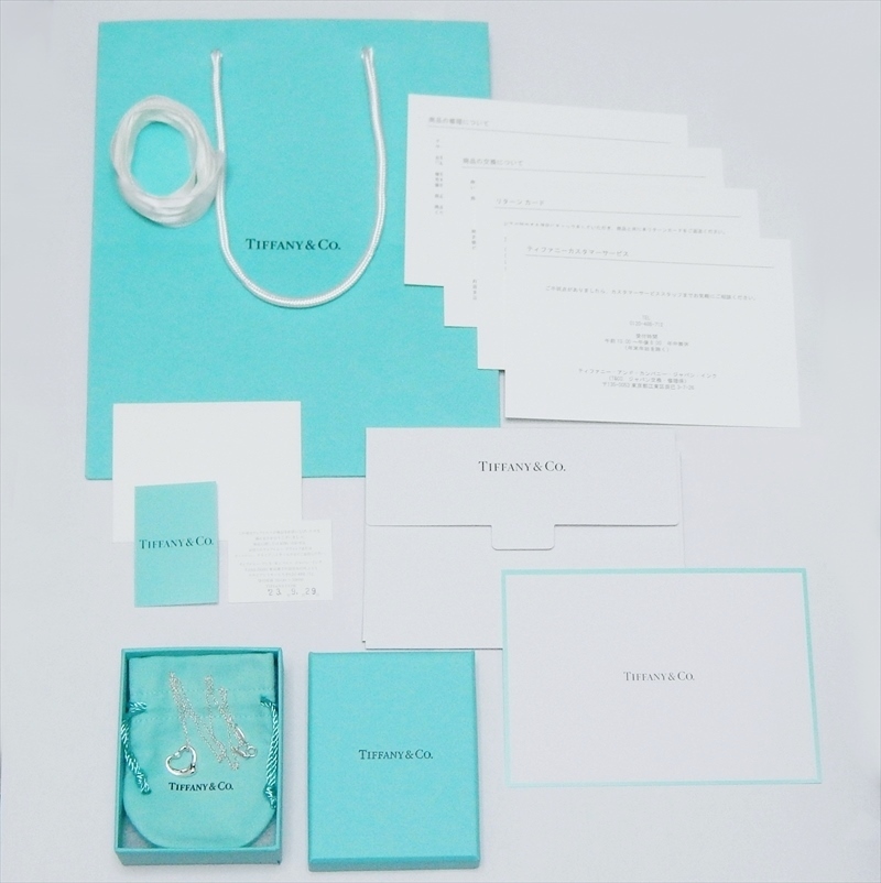 現行品Tiffanyティファニー 空箱 巾着 取扱説明書 12セット 現行品
