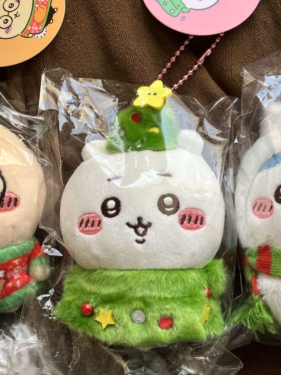 ちいかわ ハッピーホリデーなクリスマス マスコット 3人セット 未開封