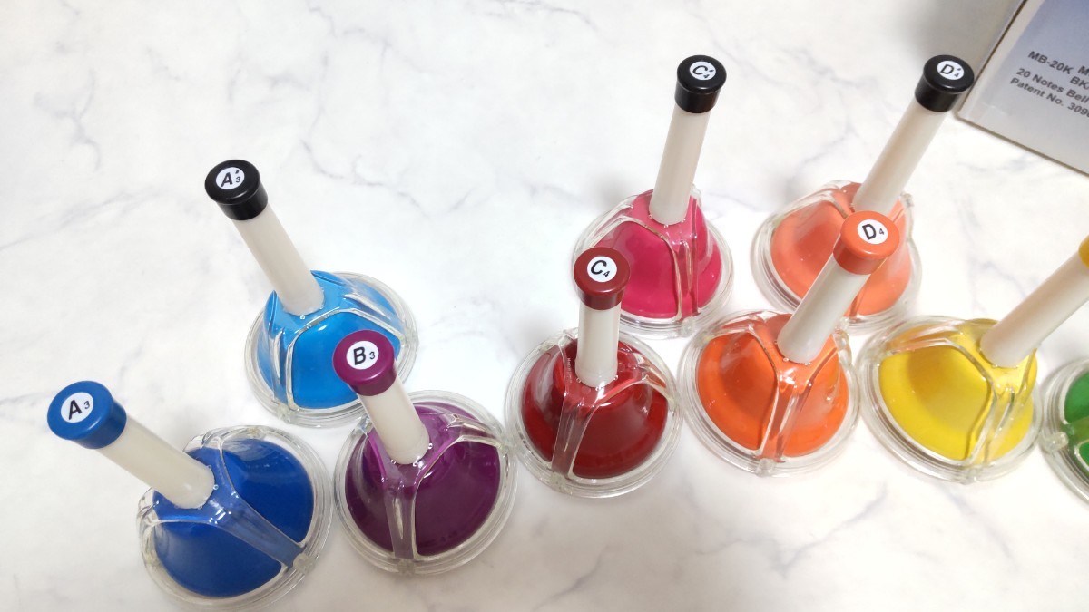 キョーリツ ベルコーラス MB-20K 20音タッチ式 マルチカラー