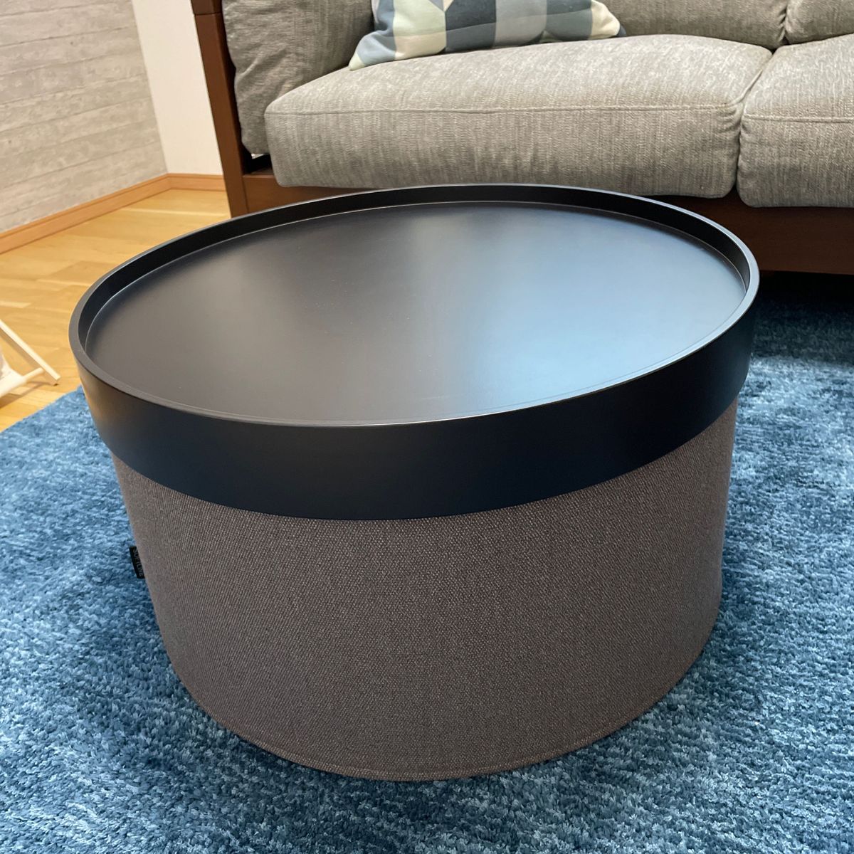 値下げ交渉歓迎】ACTUS DRUMS POUF ドラムスパフ グレー 【公式通販】