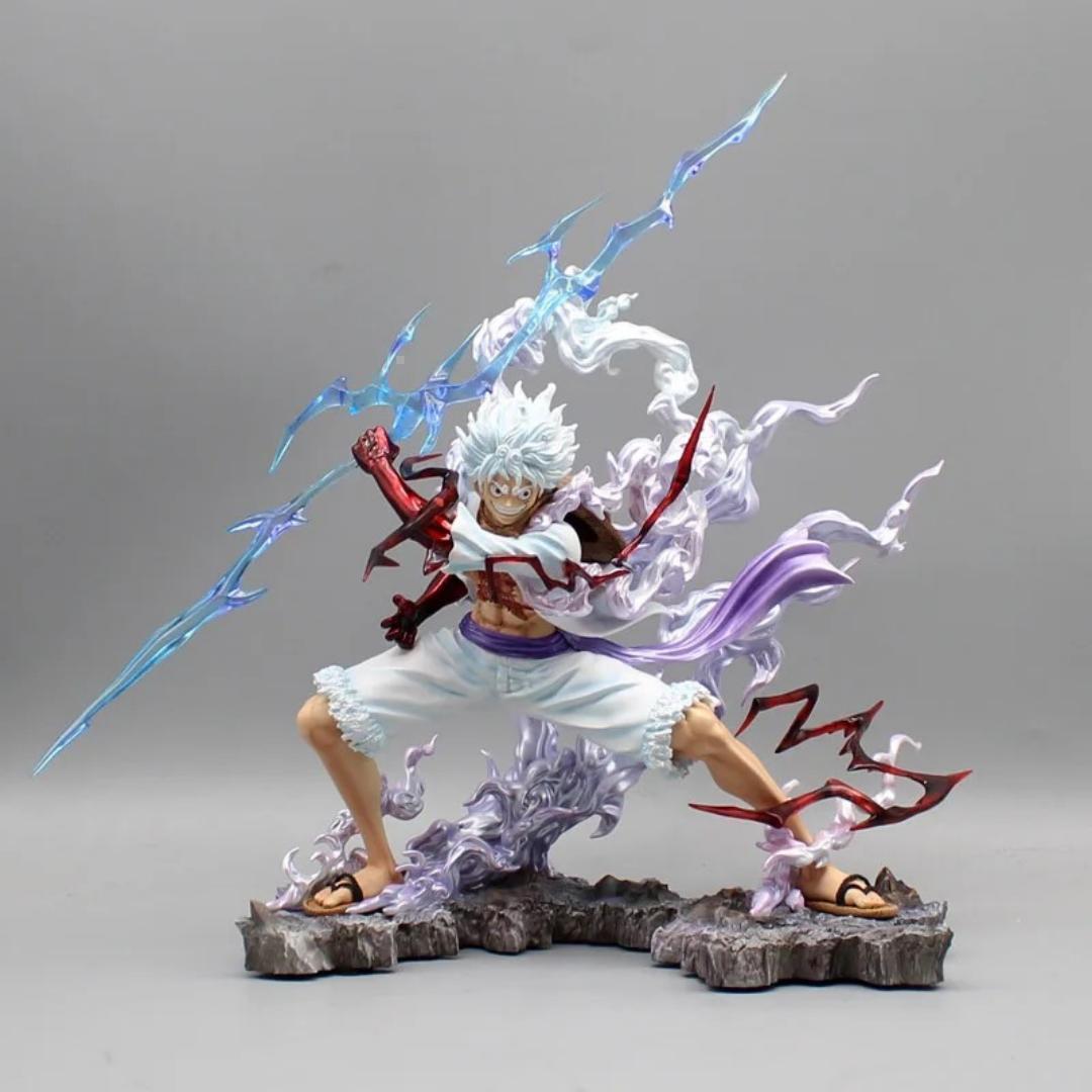 ONE PIECE ワンピース ルフィ ギア5 太陽の神 ニカ PVC製 28cm 鬼ヶ島