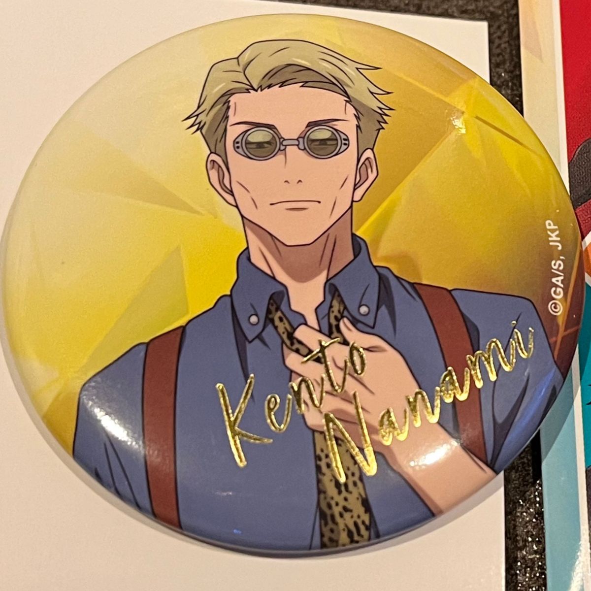 呪術廻戦 懐玉・玉折 システムサービス 七海建人 缶バッジ 9つ