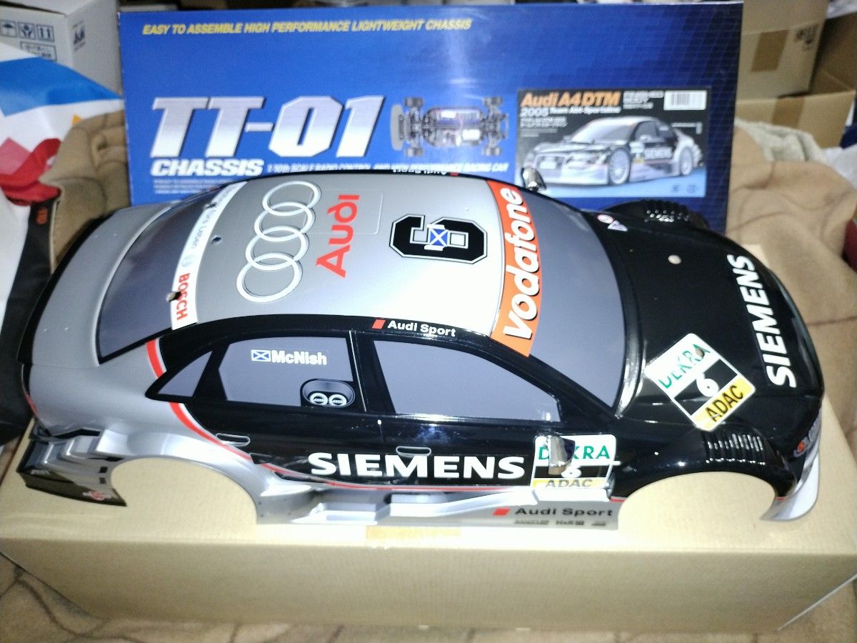 Audi A4 DTM 2005 Team Abt-Sportsline Finished Spearbody TAMIYA