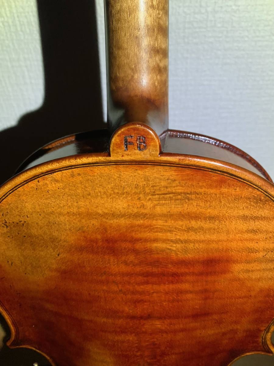 フランス製 4/4バイオリン 虎杢 Emile Ravier フランス製 4/4