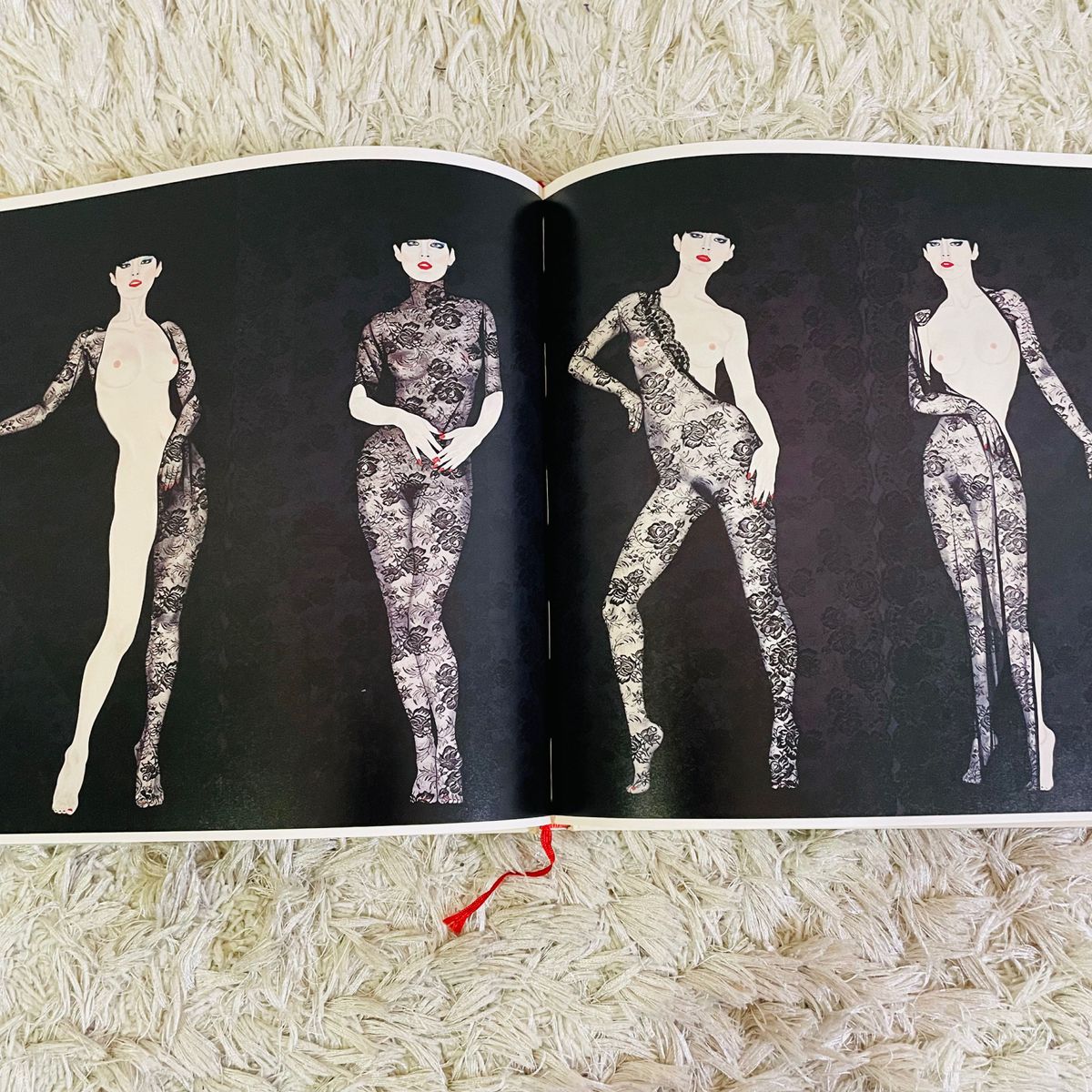 加山 又造、黒衣の裸婦、希少画集画、新品額装、状態良好 加山又造