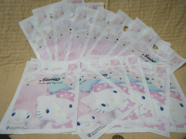 Yahoo!オークション - 非売品 旧柄レア・サンリオショップ袋・20枚で