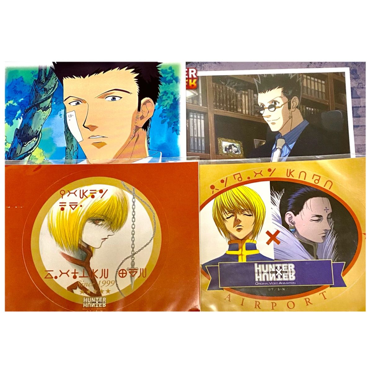 ハンターハンター HUNTER×HUNTER クラピカ トラベルステッカー 旧