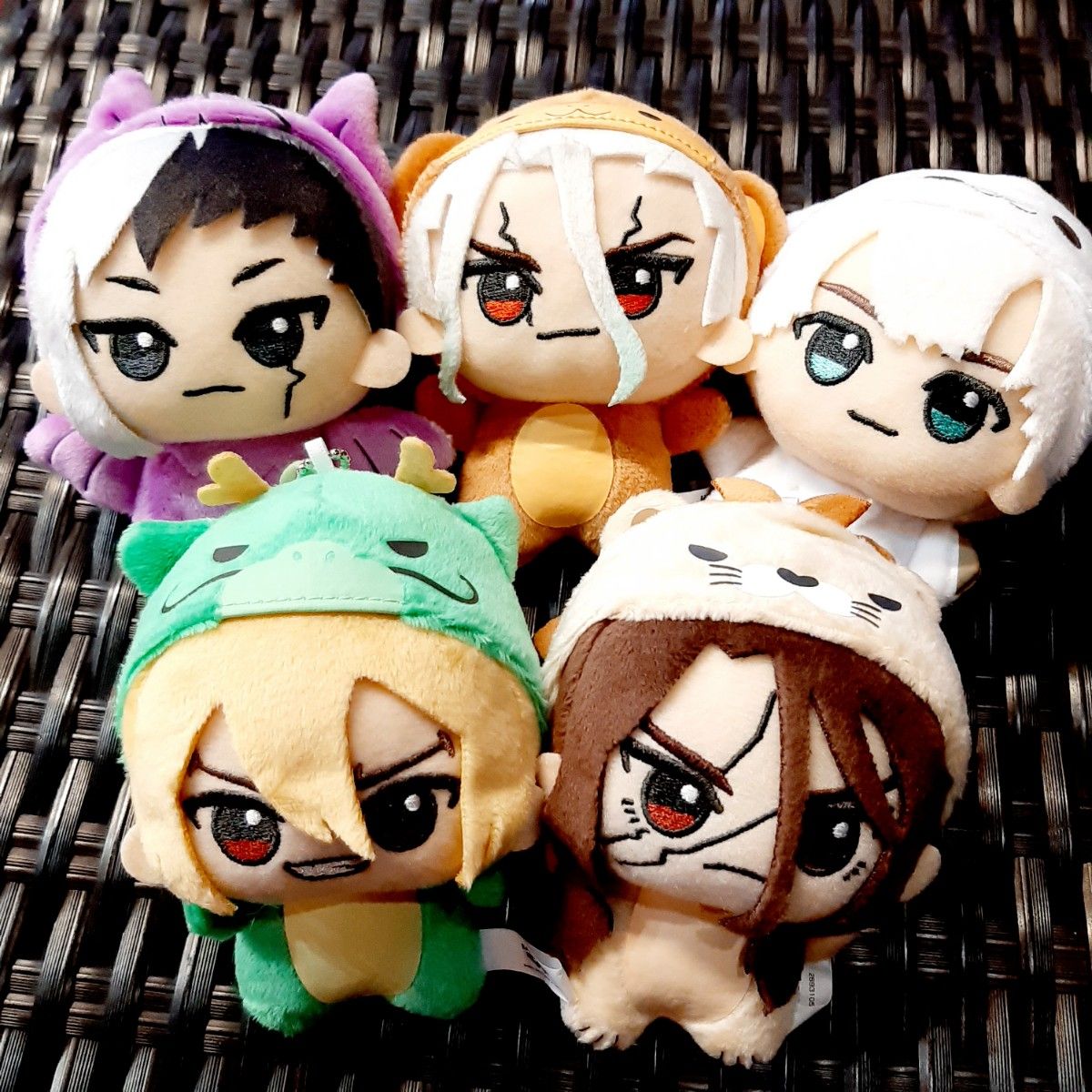 dr stone ドクターストーン ちびぐるみ アニマル着ぐるみ 全種セット