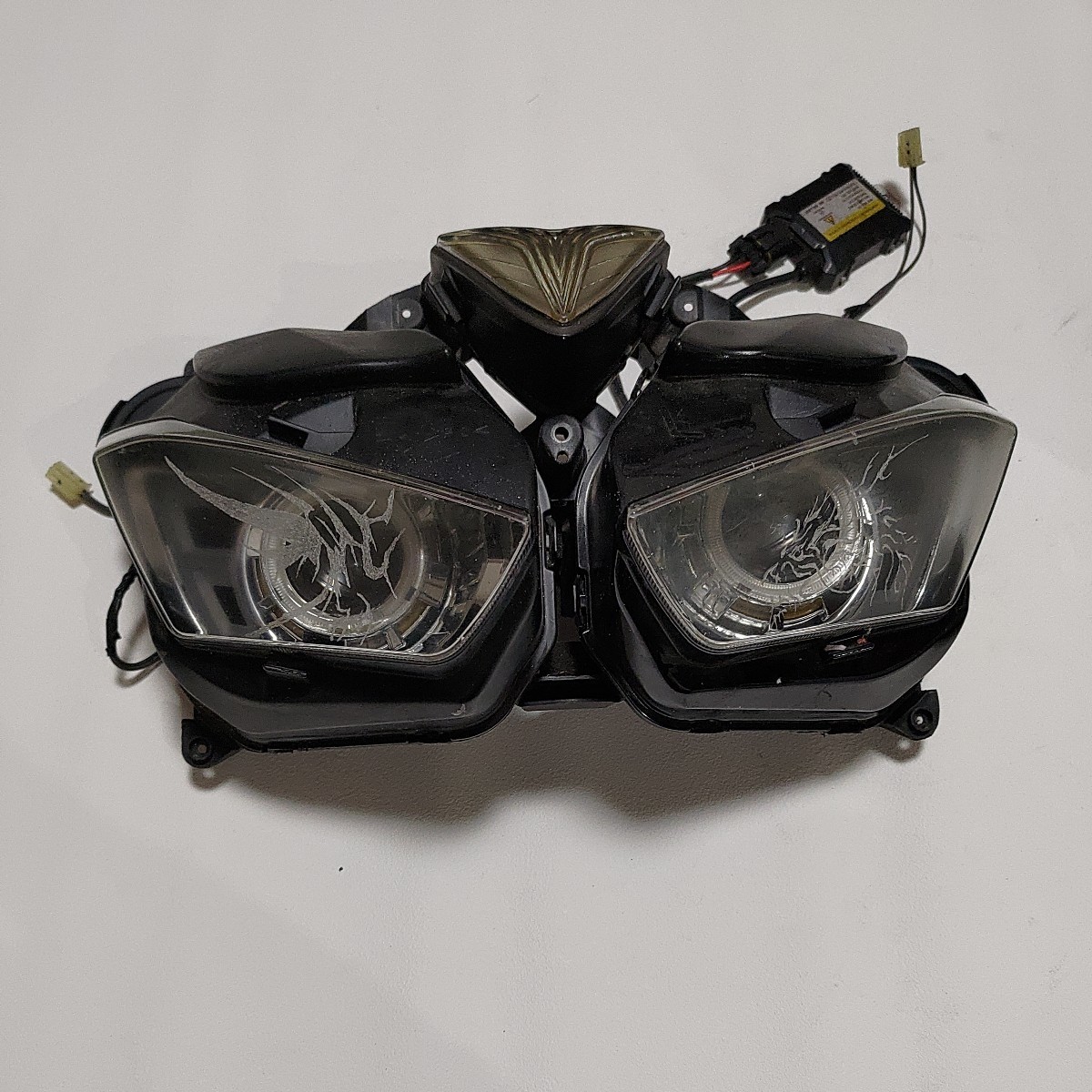 yzf-r25 純正ヘッドライト】 ヘッドライト 実働取外し 検索用 ヤマハ