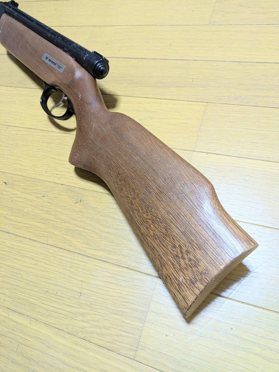 啓平社（ケイヘイシャ）ライフルBS GUN 空気銃 ツヅミ弾 木製ストック
