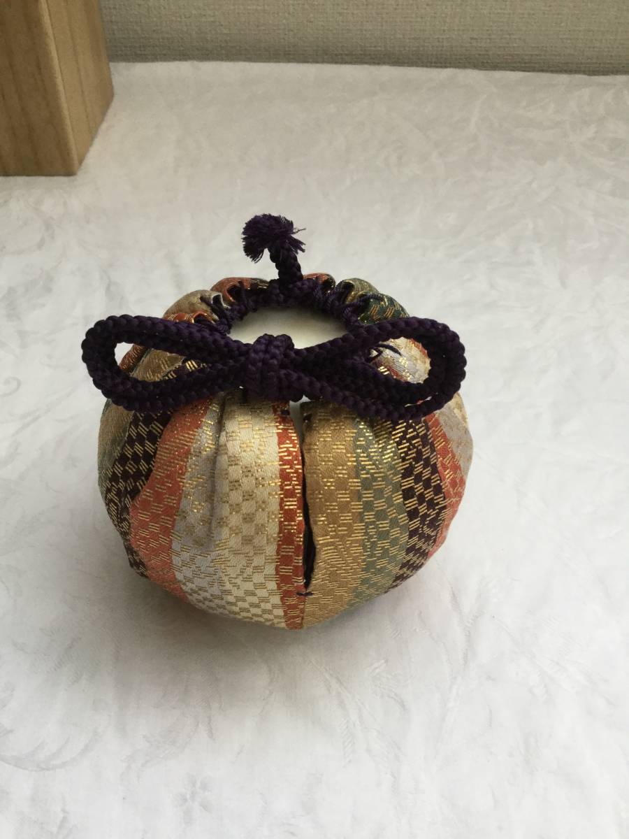 桶谷定一作 京焼 茄子茶入 宗薫純子 共箱付 渋く深く満ち足りた風合い