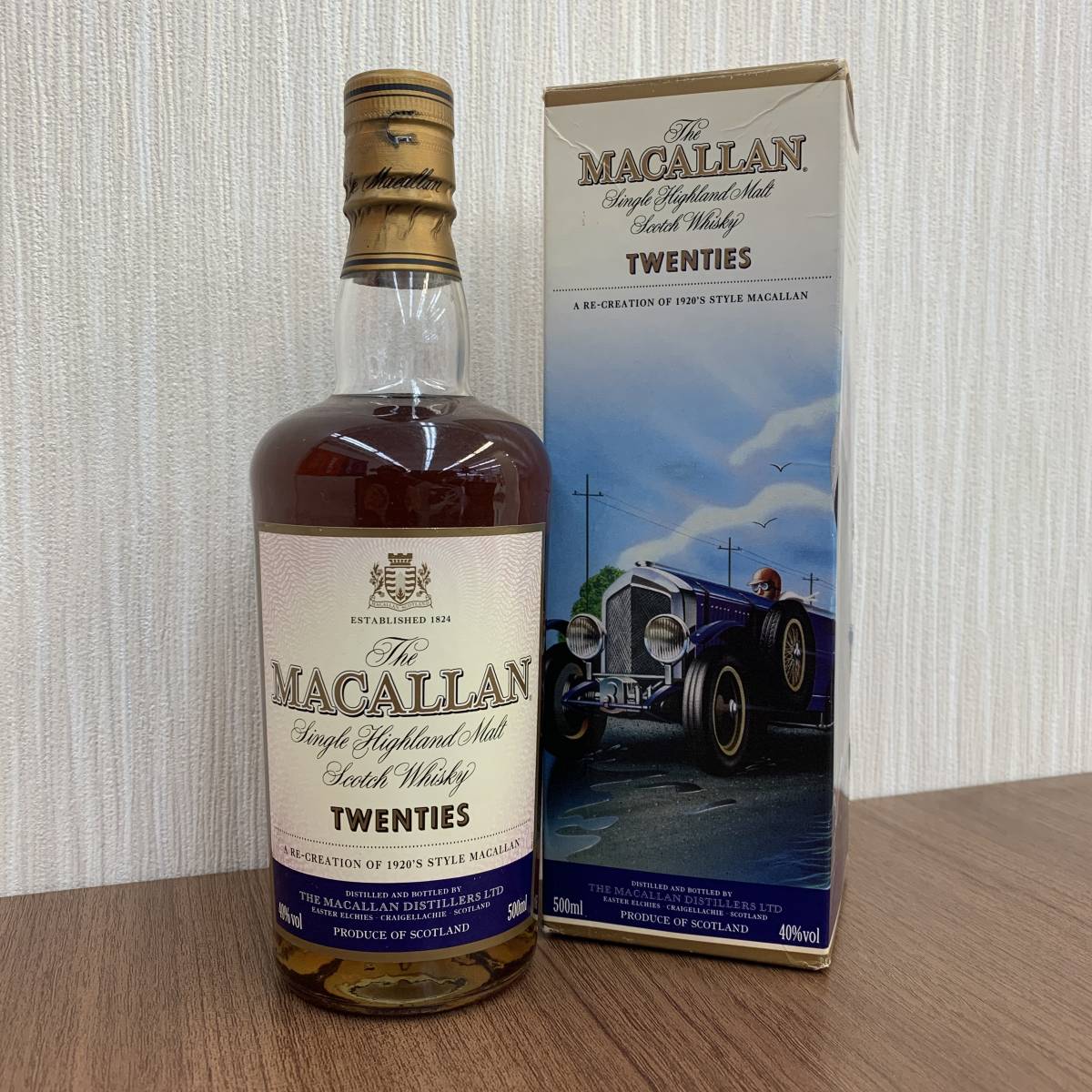 Yahoo!オークション - THE MACALLAN TWENTIES 500ml 40% / マッカラン