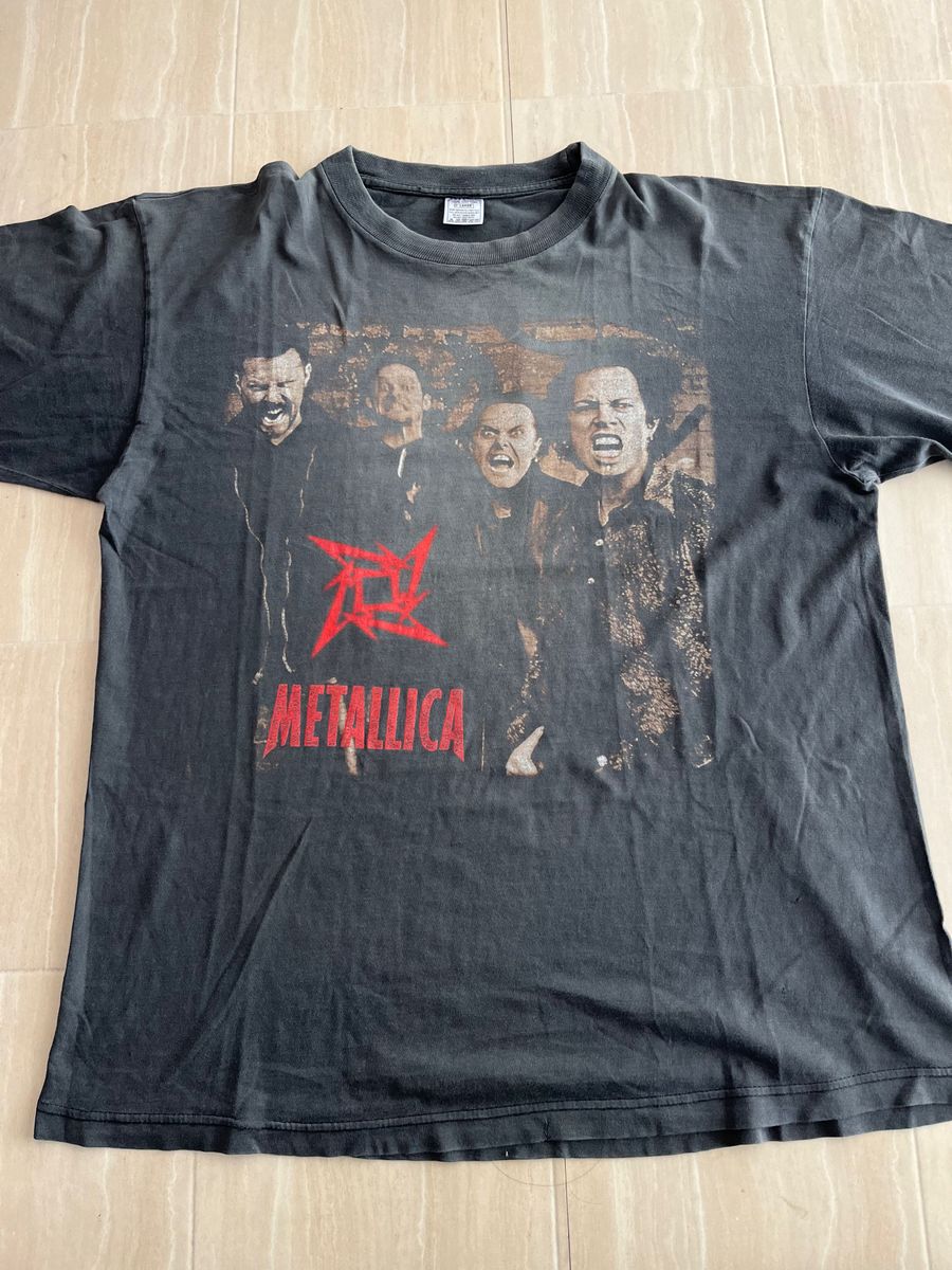 90s metallica メタリカ ヴィンテージ【希少】ユーロ フェード｜Yahoo
