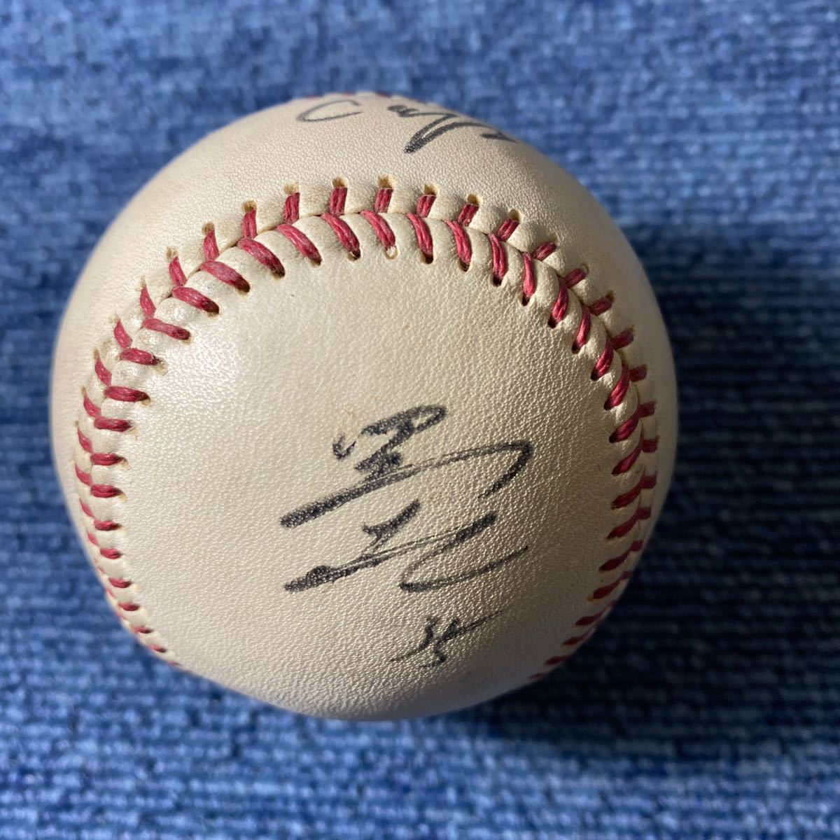 津田恒実 広島東洋カープ レジェンド 直筆サインボール NPB試合球 公認