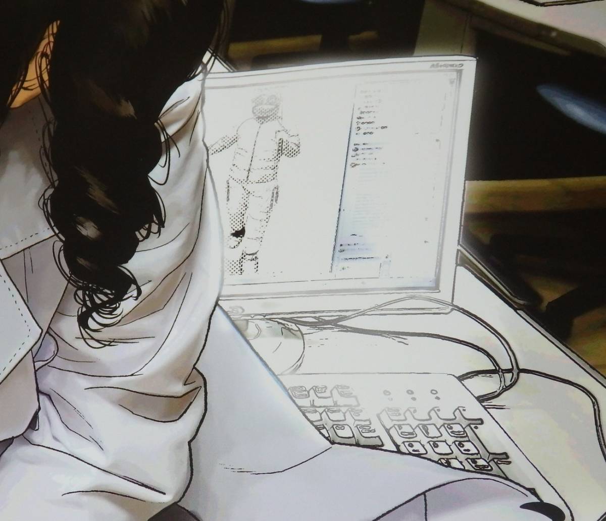 ヤングマガジン アンダーニンジャ サイン入りポスター ヤングマガジン