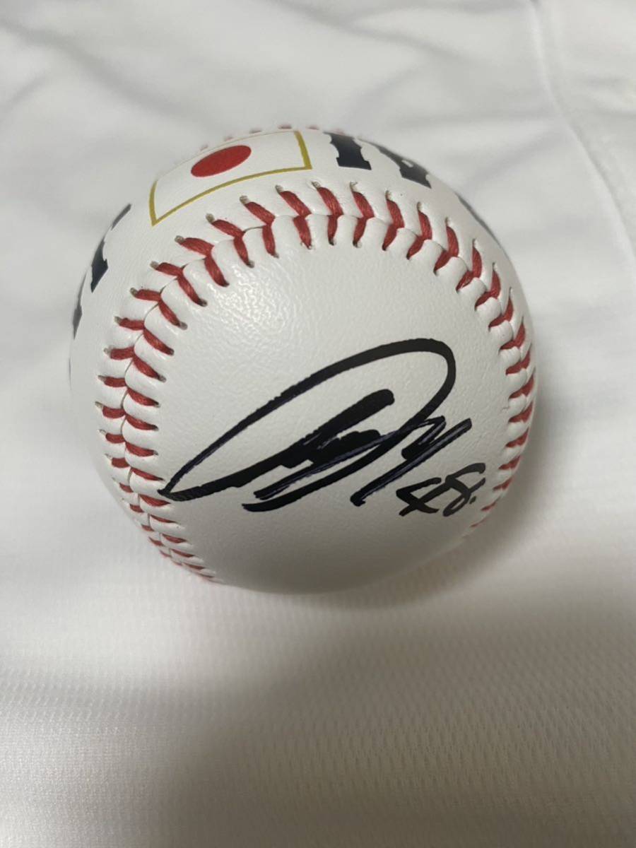 西武ライオンズ今井達也選手プロ初勝利記念直筆サイン入りボール(新品