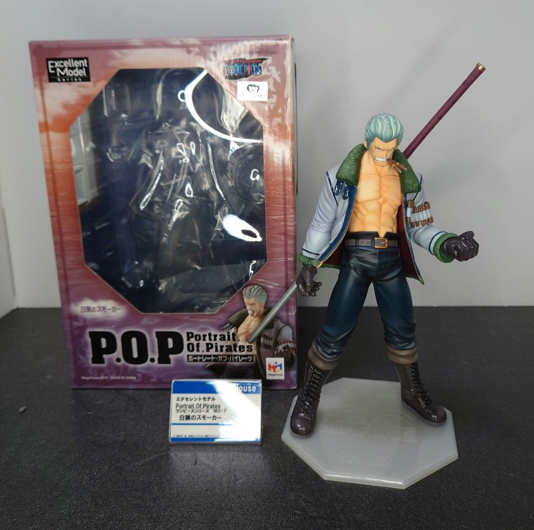 ワンピース 白猟スモーカー リペイントフィギュア ワンピース 白猟