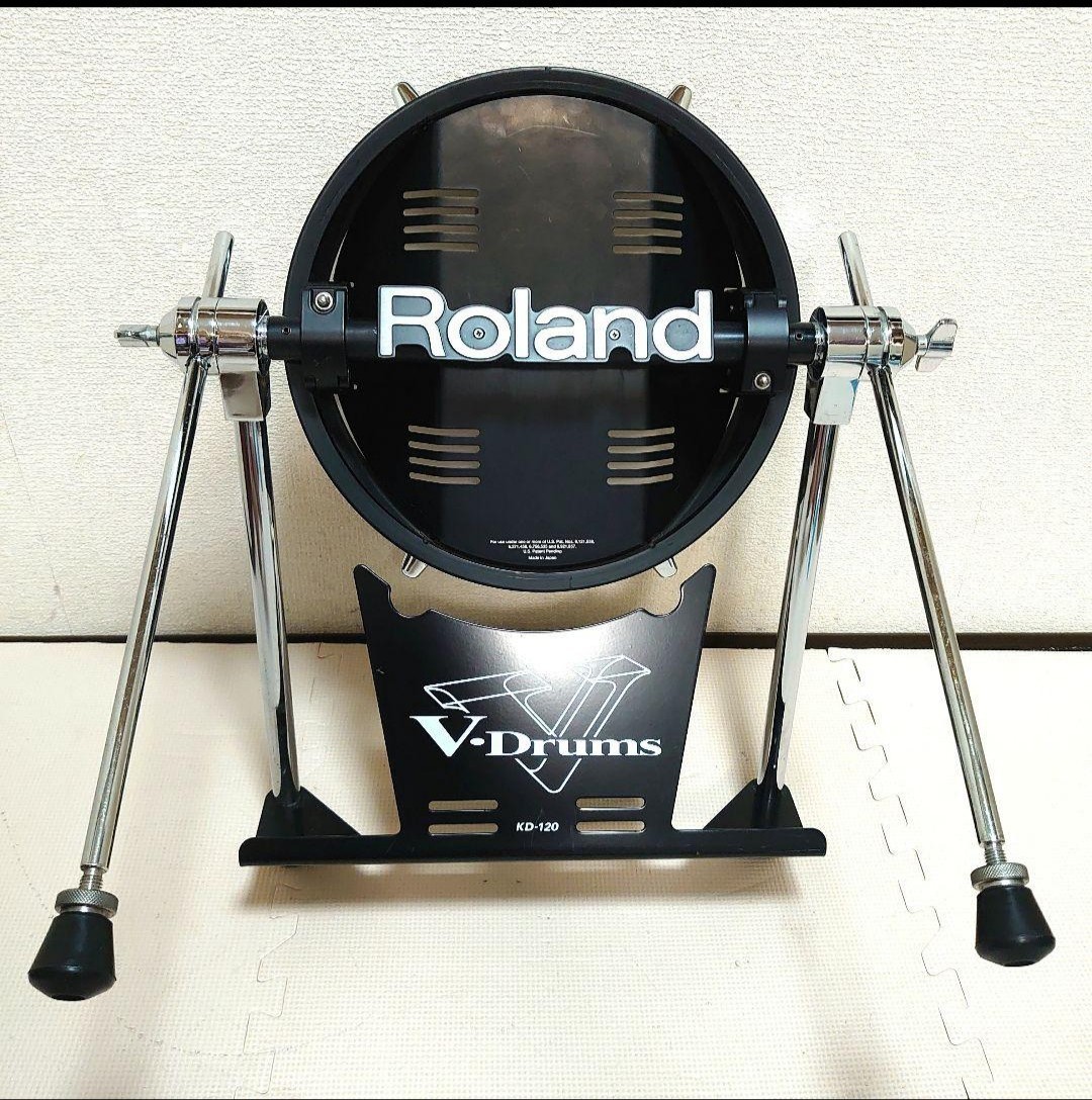 未使用級】Roland KD-120 キックパッド ROLAND KD-120 キックトリガー