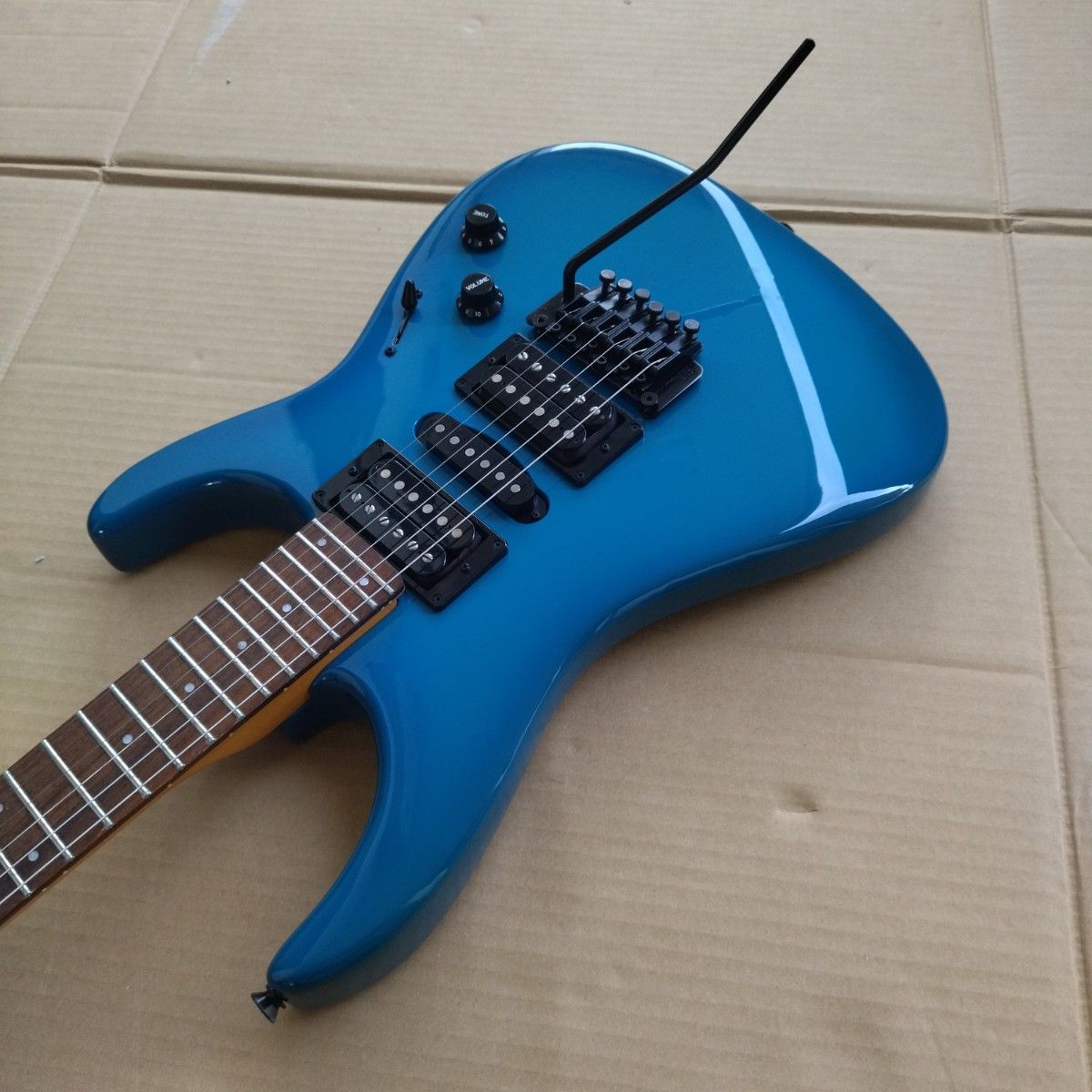 FERNANDES エレキギター ストラトキャスタータイプ ブルー FERNANDES