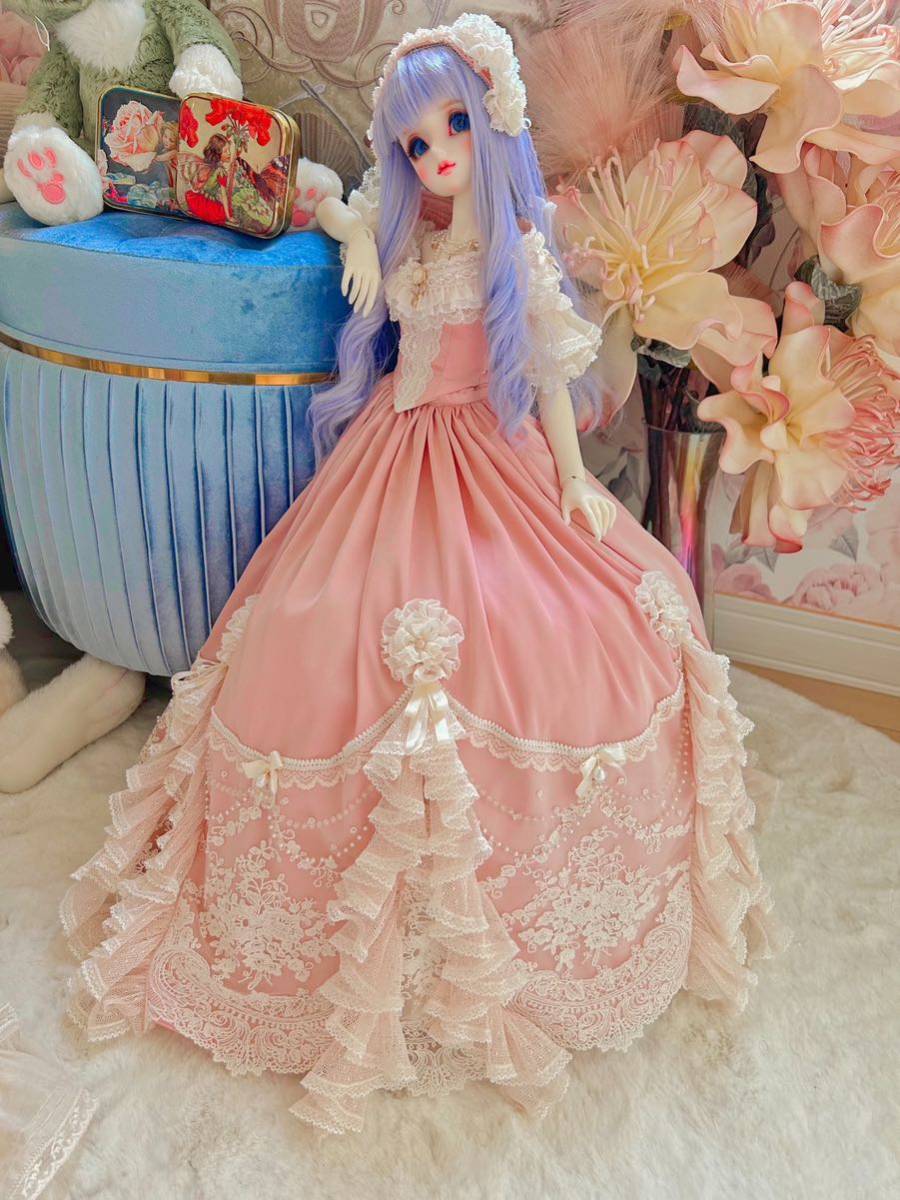 ☆SD13 SDGr 海外ディーラー様製 猫ミミドレスセット ブラウン☆美品