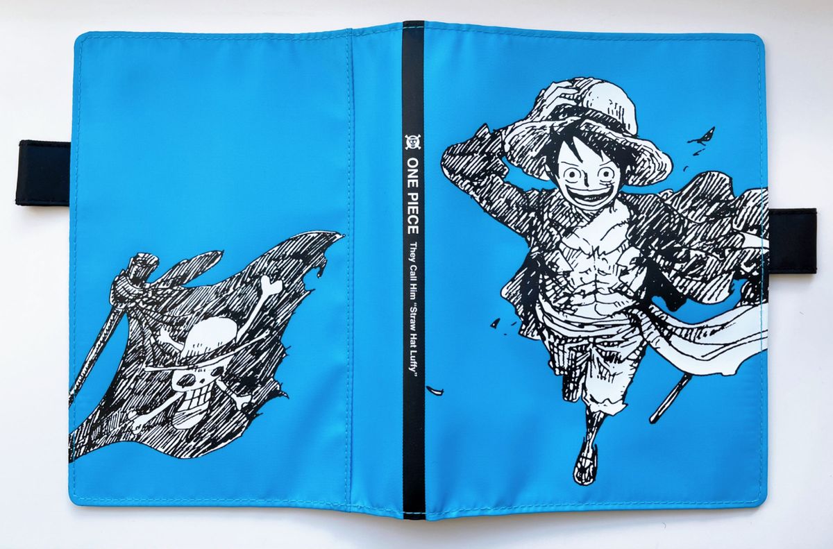 未使用 完売品 ほぼ日手帳カバー ONEPIECE ワンピース 麦わらのルフィ