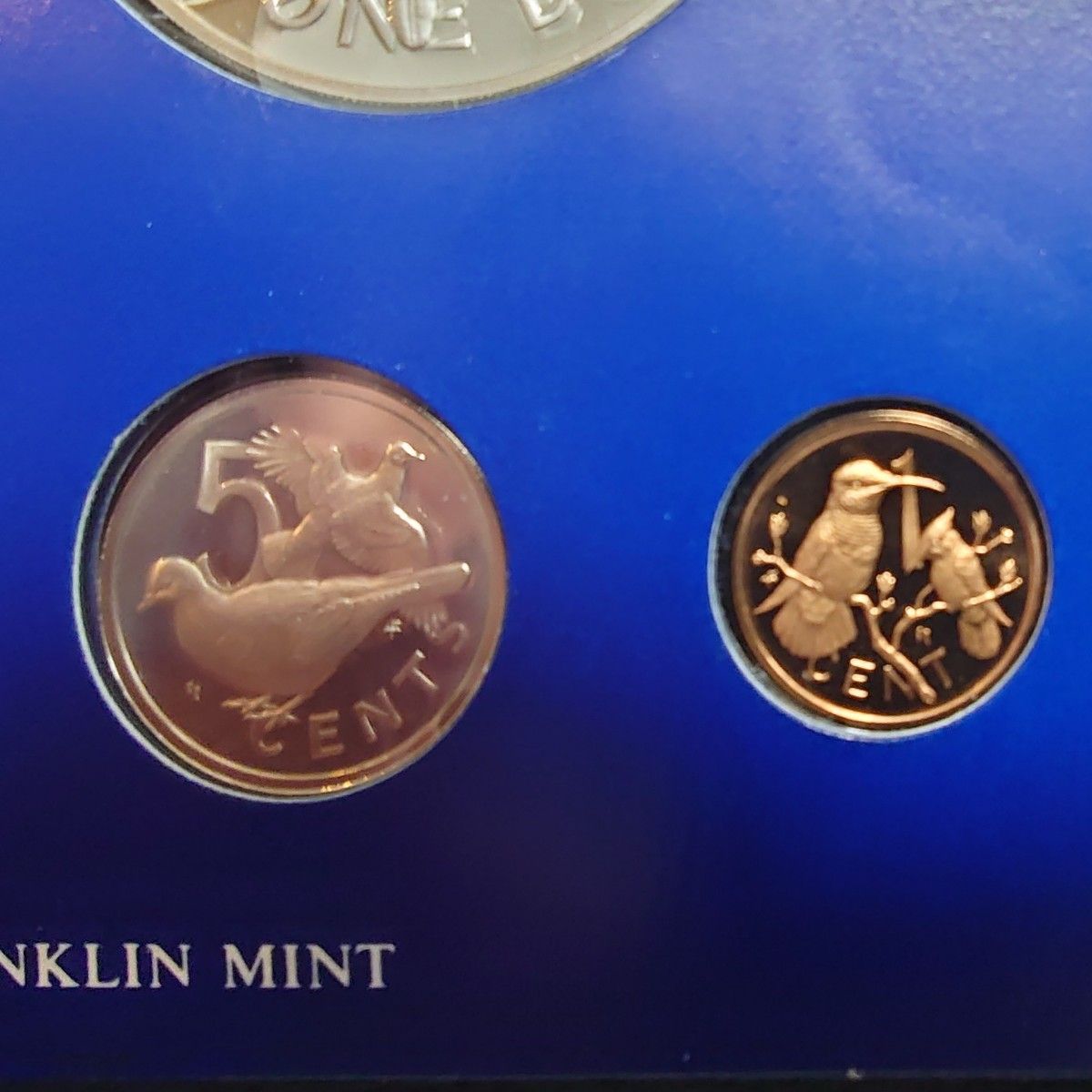 1976年 英領ヴァージン諸島 ミントセット SV925銀貨入フランクリン