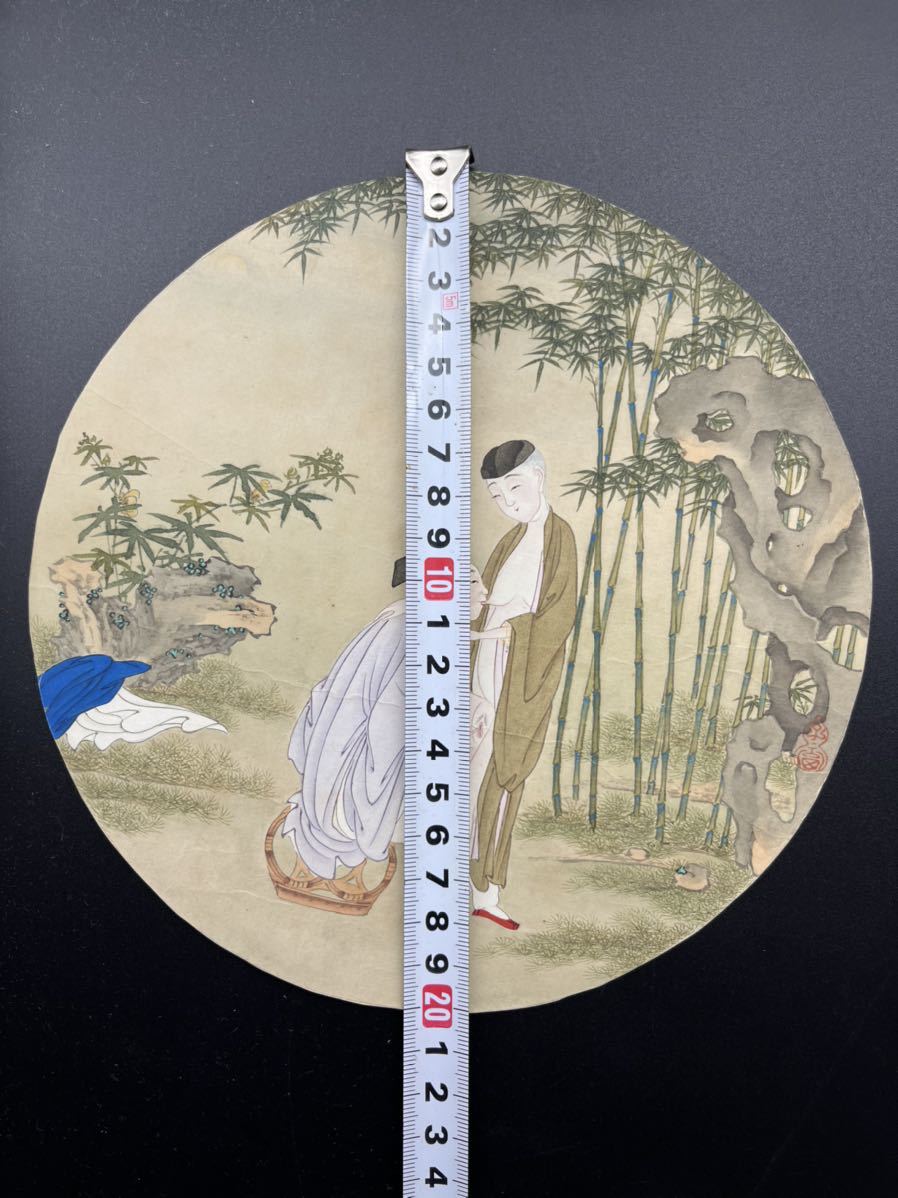 骨董掛け】 中国犬図 郎世寧 中国清時代 唐物唐本 掛け軸 捲り