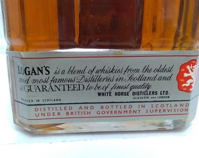 超希少 ローガン デラックス 旧ボトル スコッチ LOGAN 古酒 スコッチ