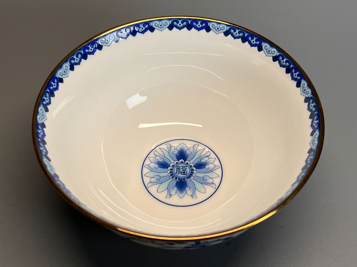 中国大清乾隆年製青磁水孟C7294E