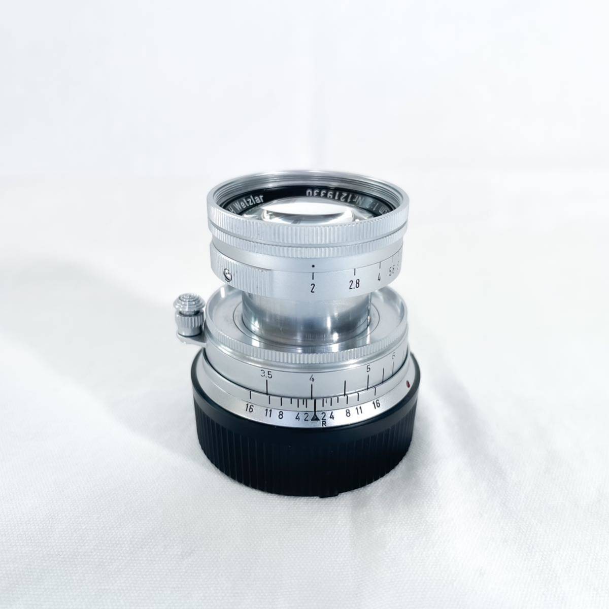 Leitz Wetzlar Summicron 5cm f2 M 沈胴 山崎磨き E. Leitz Summicron