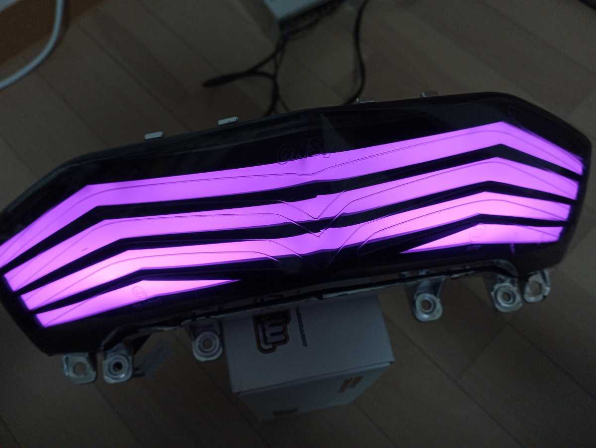 シグナスx 3型社外テールランプウインカーセット ファイバー