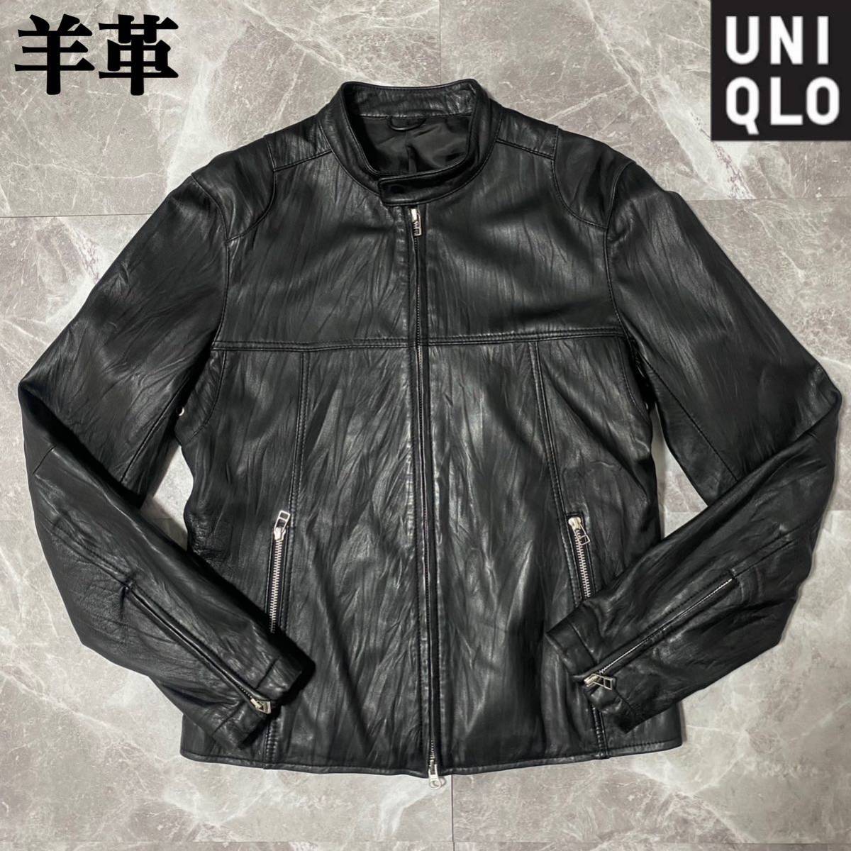 Yahoo!オークション - 【入手困難 OLDユニクロ】羊革/ラムレザー シン
