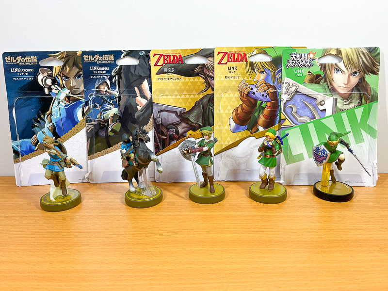 ゼルダの伝説 amiibo リンク ゼルダ 8個セット ゼルダの伝説 amiibo