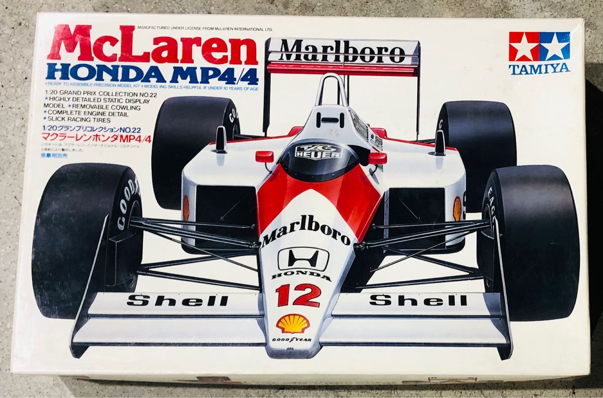 1/20プラモデル タミヤ マクラーレンMP4/4ホンダ マクラーレン HONDA