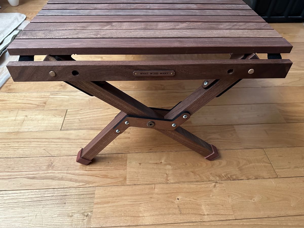 what we want ロールトップテーブル What we want ロールトップ