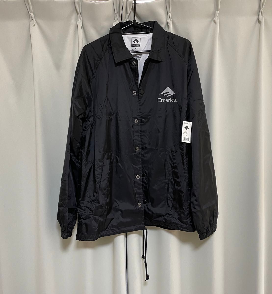 マンウィズ エメリカ コラボコーチジャケット Mサイズ MAN WITH A