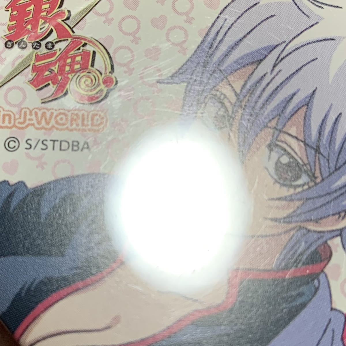 銀魂 坂田銀時 銀子 J-WORLD ハート缶バッジ 性転換篇 女体化 レア