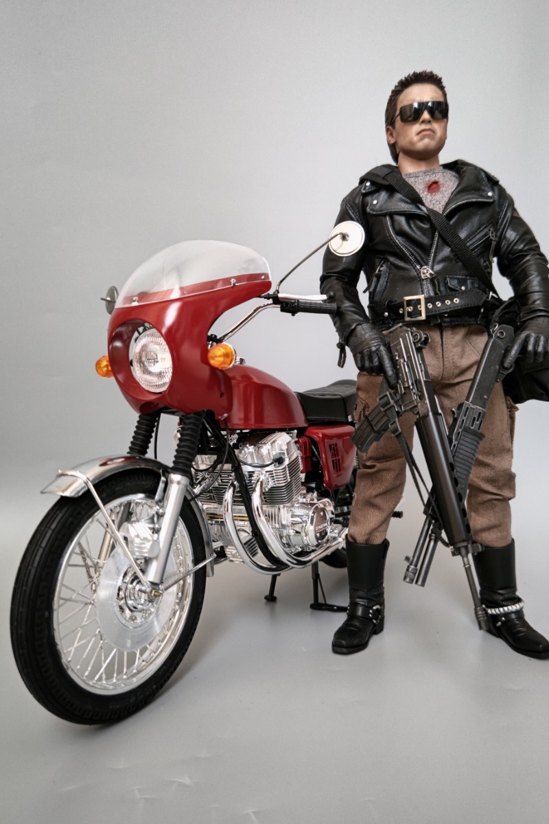 ターミネーター CB750FOUR ホットトイズ プラモデル 虎花工房 タミヤ1