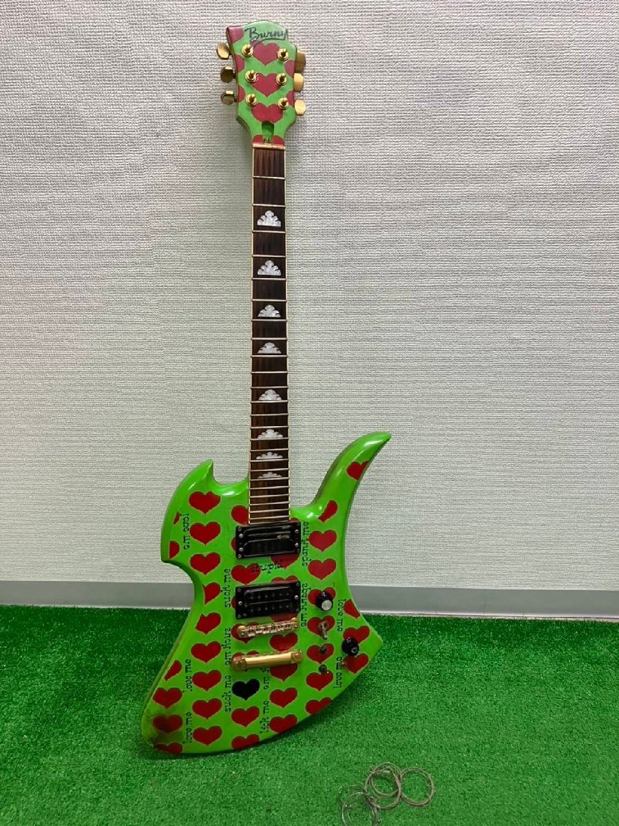Yahoo!オークション - 『12-033』urny hideギター MG-155GH グリーンハ