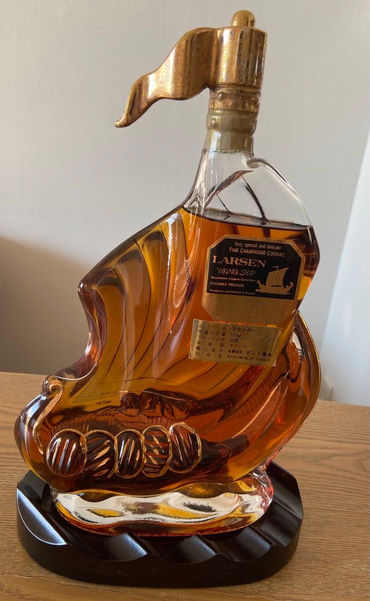 古酒 LARSEN VIKING SHIP COGNAC ラーセン バイキングシップ