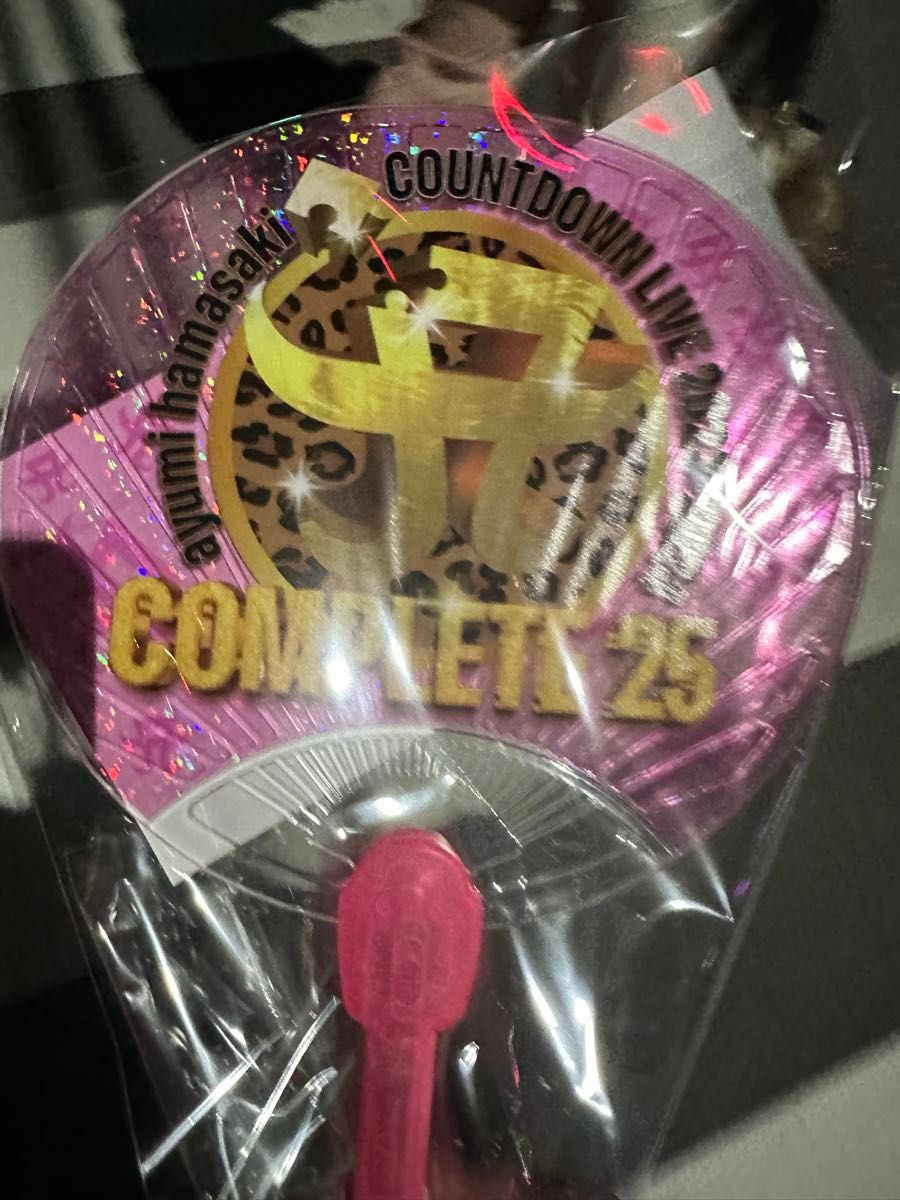 新品未開封 浜崎あゆみ 光るうちわ カウントダウンライブ2023-2024