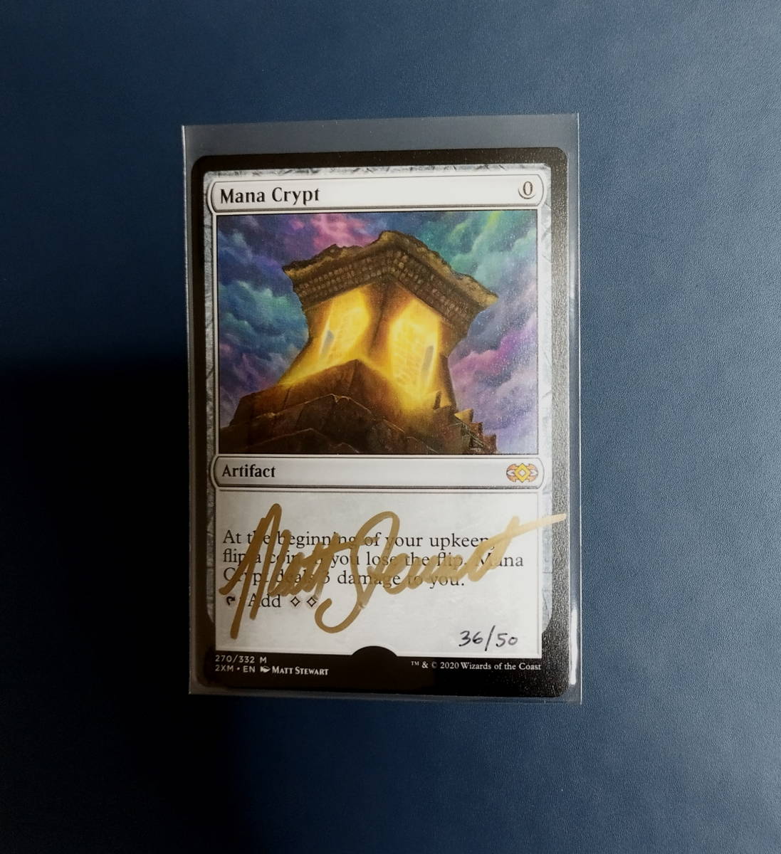 mtg 魔力の墓所/Mana Crypt 旧枠 英語 mtg 魔力の墓所/Mana Crypt 旧