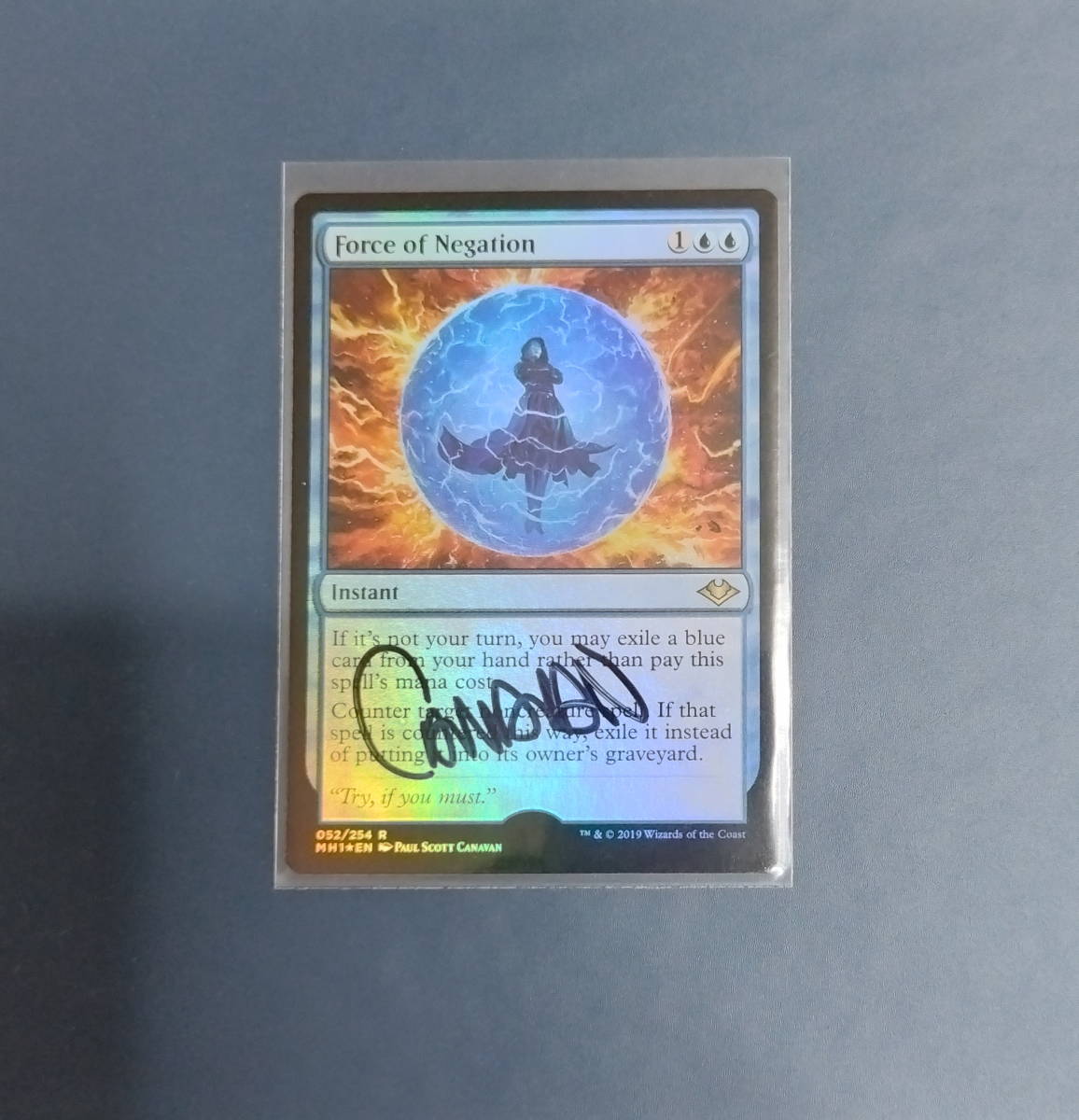 否定の力/英語版/foil/3枚セット/初版 否定の力 foil 否定の力 foil