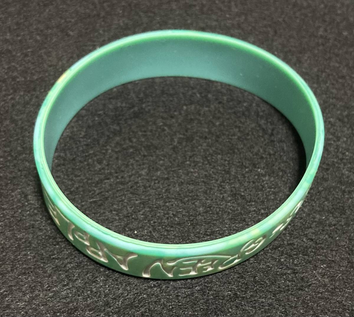 送料無料 Mrs GREEN APPLE ラバーバンド 緑 エメラルドグリーン ミセス