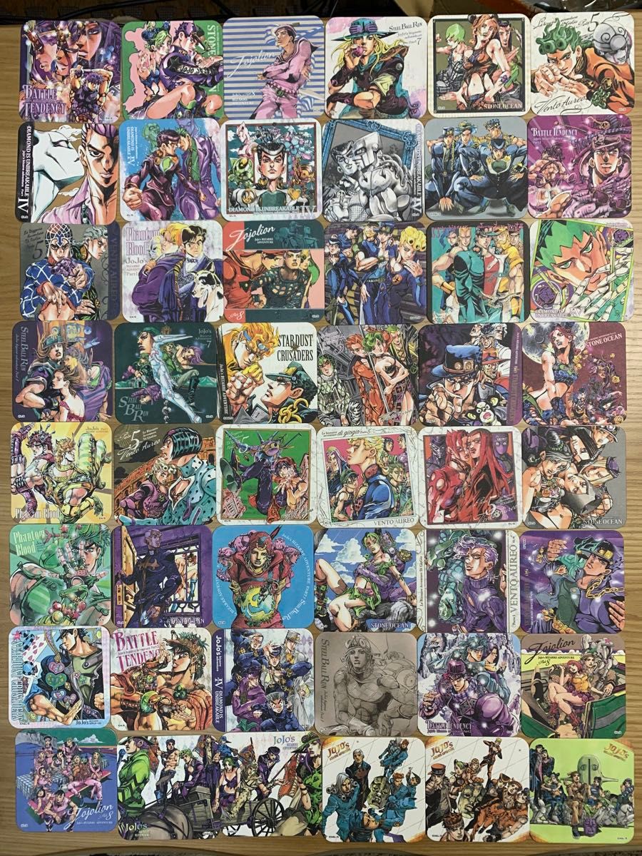 荒木飛呂彦原画展 ジョジョ アートコースター コンプリートBOX全48種