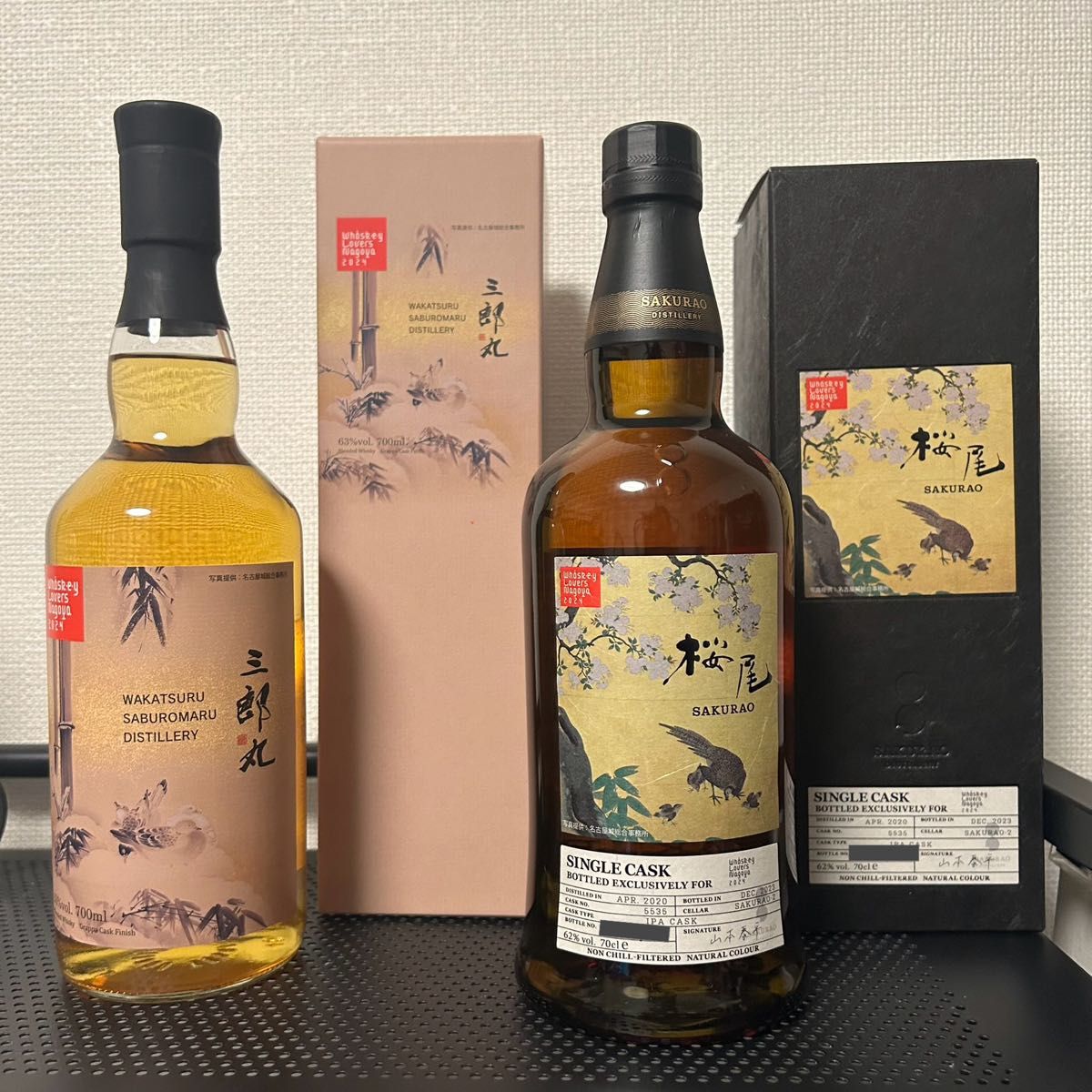 ウイスキーラバーズ フェスボトル 三郎丸 桜尾 2本セット｜Yahoo