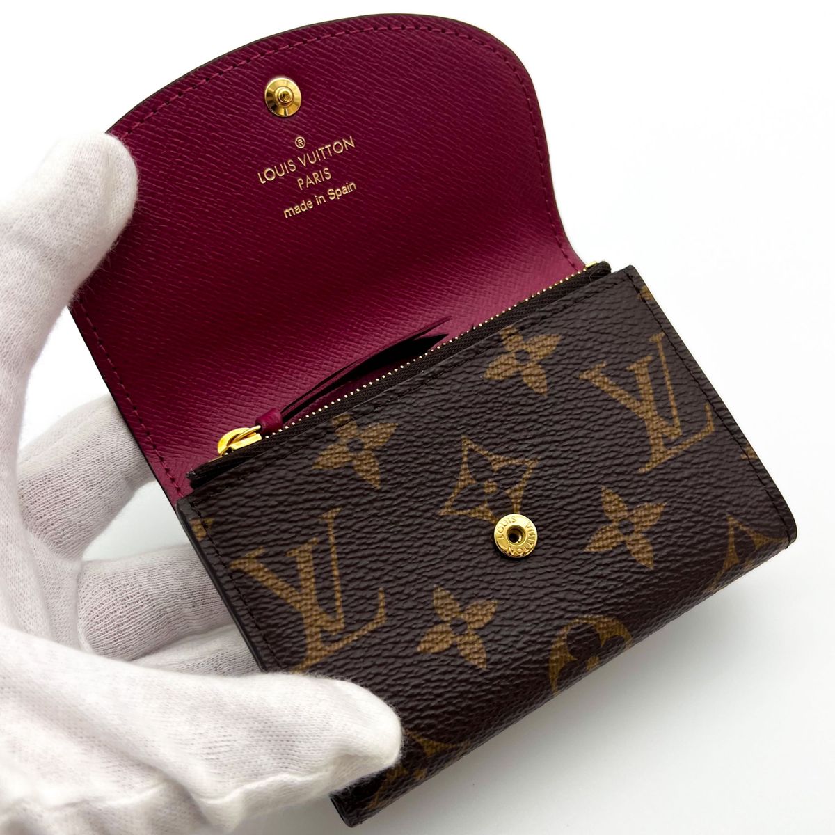 限定SALE価格【ほぼ新品未使用】ルイヴィトン ポルトモネロザリ
